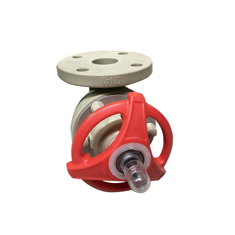 PPH法蘭隔(ge)膜閥