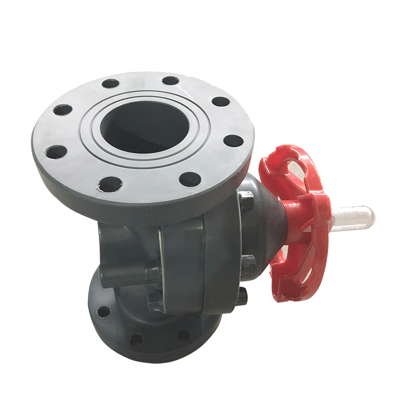 PPH法蘭(lán)隔膜閥